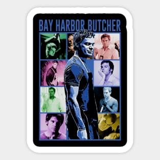 Iconic Collage Collection // Bay Harbor Butcher // Dexter Sticker